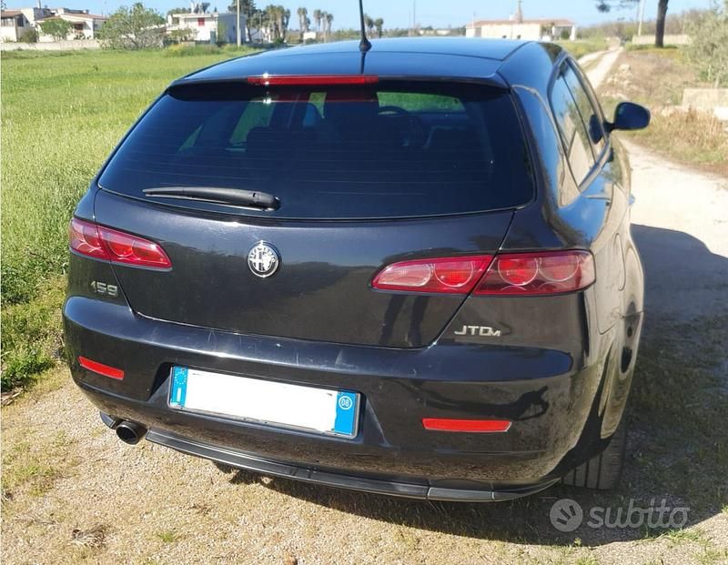 Usata Alfa Romeo 159 150 CV (110 kW) 2008 Nero Station wagon