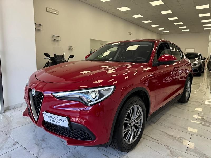 Usata Alfa Romeo Stelvio Super 160 CV (117 kW) 2020 Rosso SUV