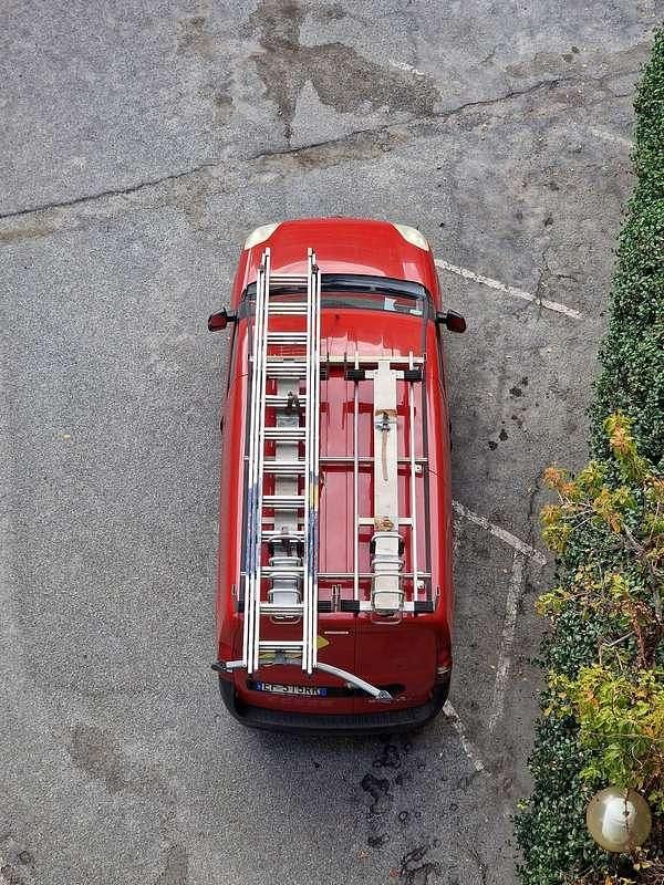 Usata Fiat Doblò 105 CV (77 kW) 2010 Rosso Monovolume