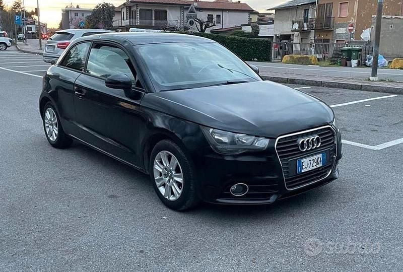 Usata Audi A1 86 CV (63 kW) 2010 Nero Utilitaria