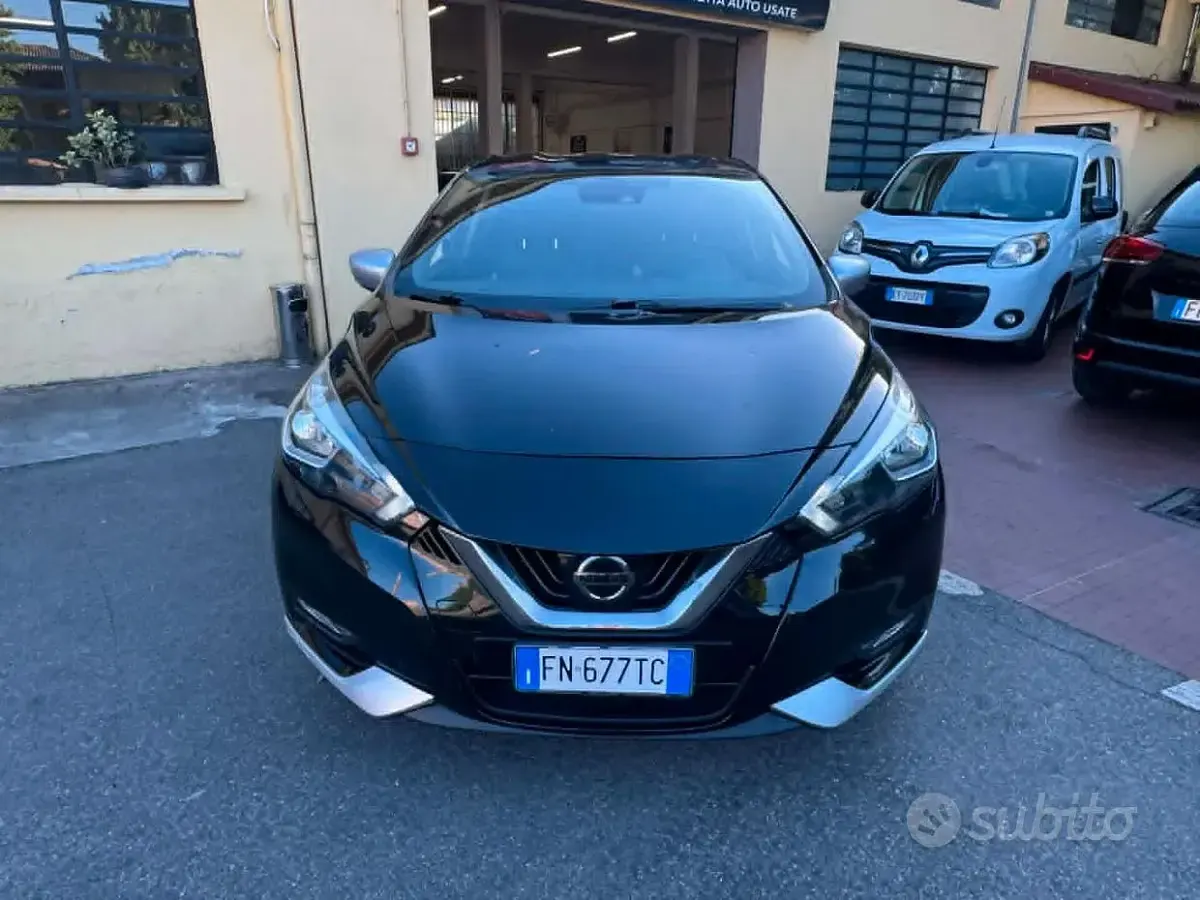 Gebraucht Nissan Micra 90 PS (66 kW) 2018 Schwarz Kleinwagen