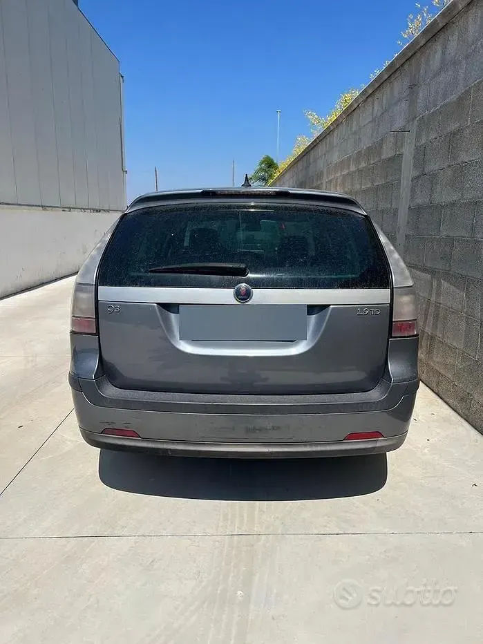 Usata Saab 9-3 Linear 150 CV (110 kW) 2007 Grigio Station wagon
