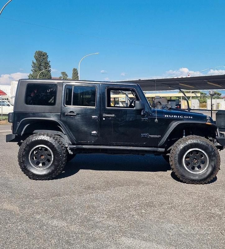 Usata Jeep Wrangler Rubicon 2008 Nero SUV