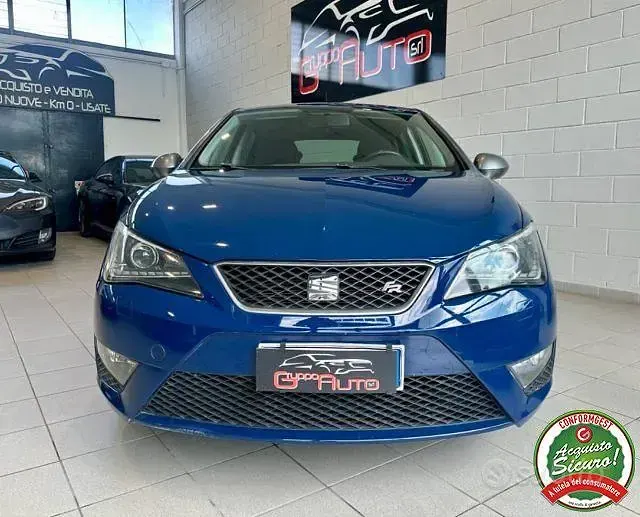 Usata Seat Ibiza FR 90 CV (66 kW) 2016 Blu Berlina