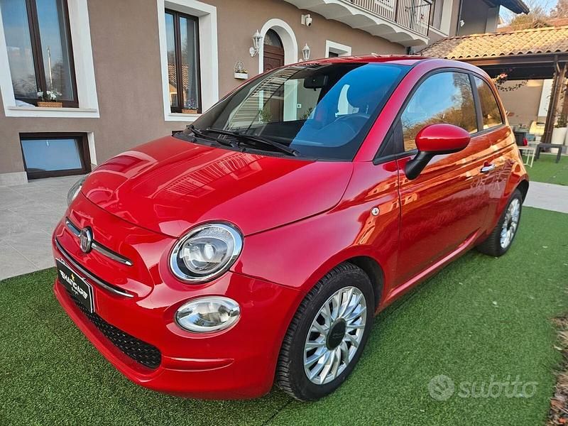 Usata Fiat 500 Lounge 69 CV (50 kW) 2021 Rosso Berlina