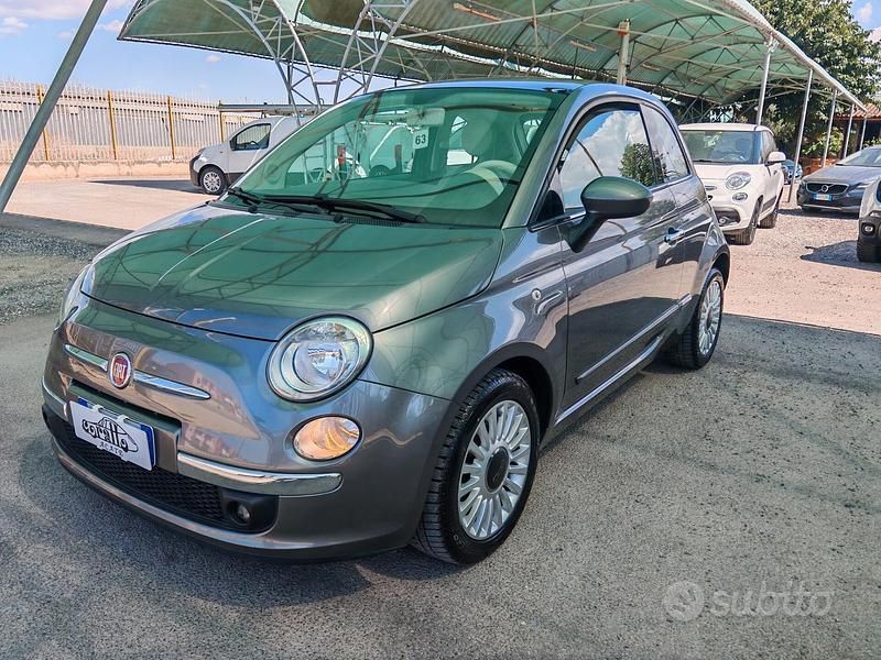 Usata Fiat 500 Lounge 95 CV (69 kW) 2012 Grigio Utilitaria