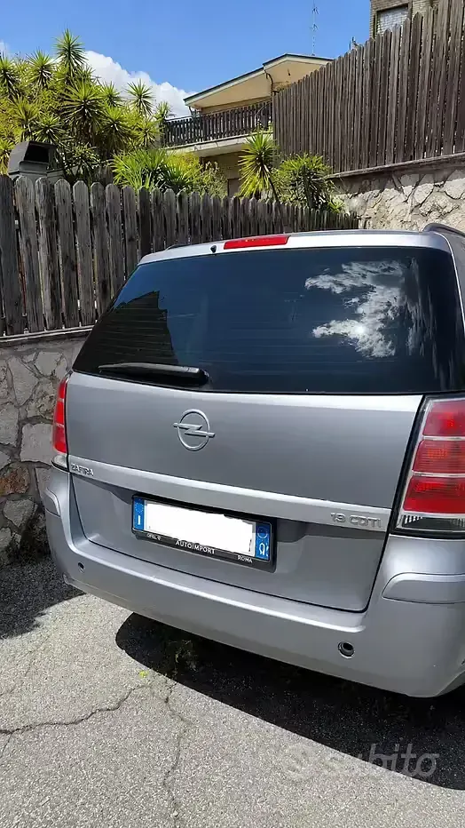 Usata Opel Zafira 120 CV (88 kW) 2007 Grigio Monovolume