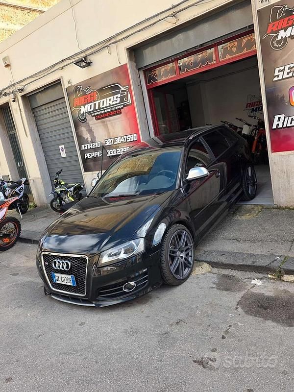 Usata Audi A3 265 CV (194 kW) 2009 Nero Berlina