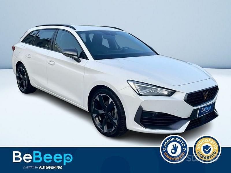 Usata Cupra Leon 150 CV (110 kW) 2024 Bianco Station wagon