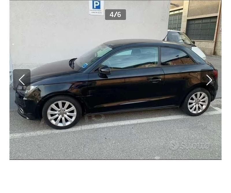 Usata Audi A1 Ambition 86 CV (63 kW) 2010 Nero Utilitaria