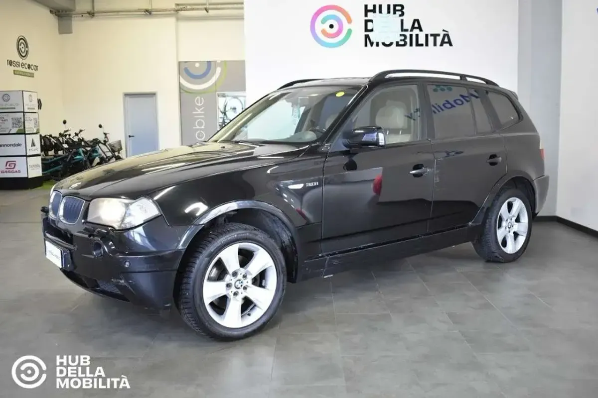 Usata BMW X3 231 CV (169 kW) 2004 Nero SUV