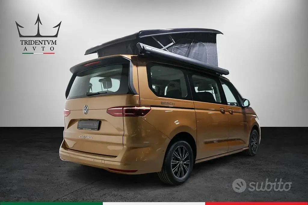 Ny VW California Beach 150 HK (110 kW) 2026 Brun Van