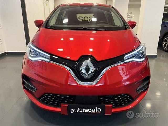 Usata Renault Zoe Intens 100 kW (136 CV) 2021 Rosso Utilitaria