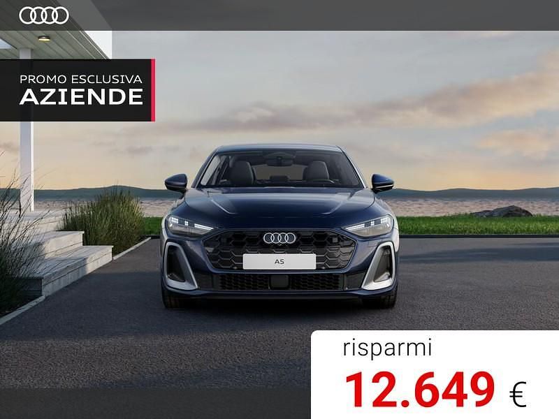 Nuova Audi A5 S-Line 204 CV (150 kW) 2025 Blu firmamento metallizzato Coupé