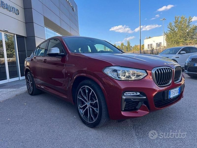 Usata BMW X4 Comfort Edition 326 CV (239 kW) 2018 Rosso SUV
