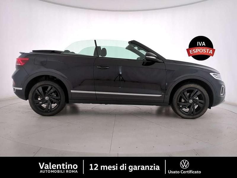 Nuova VW T-Roc Cabriolet Style 150 CV (110 kW) 2026 Nero Cabrio