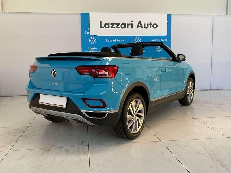 Nuova VW T-Roc Cabriolet Style 150 CV (110 kW) 2025 Blu/azzurro Cabrio