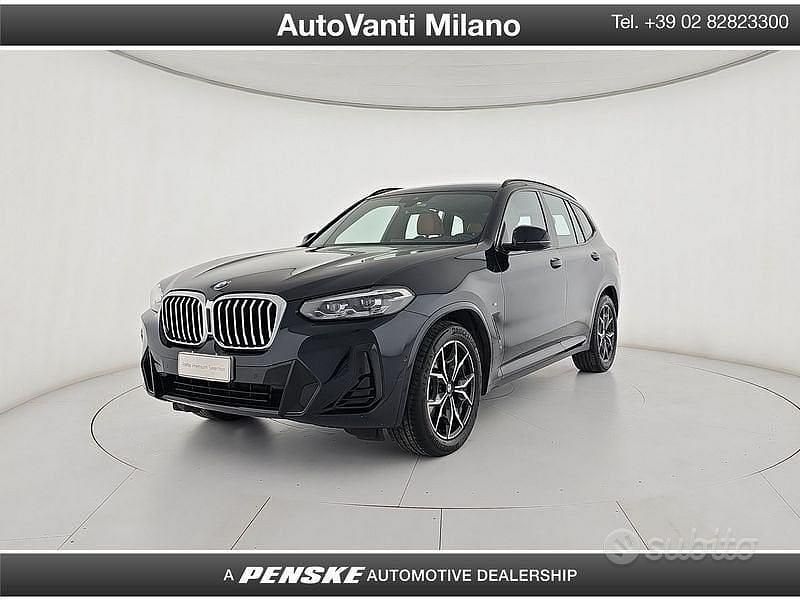 Usata BMW X3 M Sport 190 CV (139 kW) 2021 Blu SUV