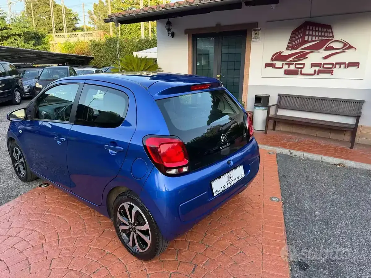 Usata Citroën C1 Shine 72 CV (52 kW) 2019 Blu Utilitaria