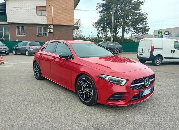Usata Mercedes A220 Premium 190 CV (139 kW) 2019 Rosso Berlina