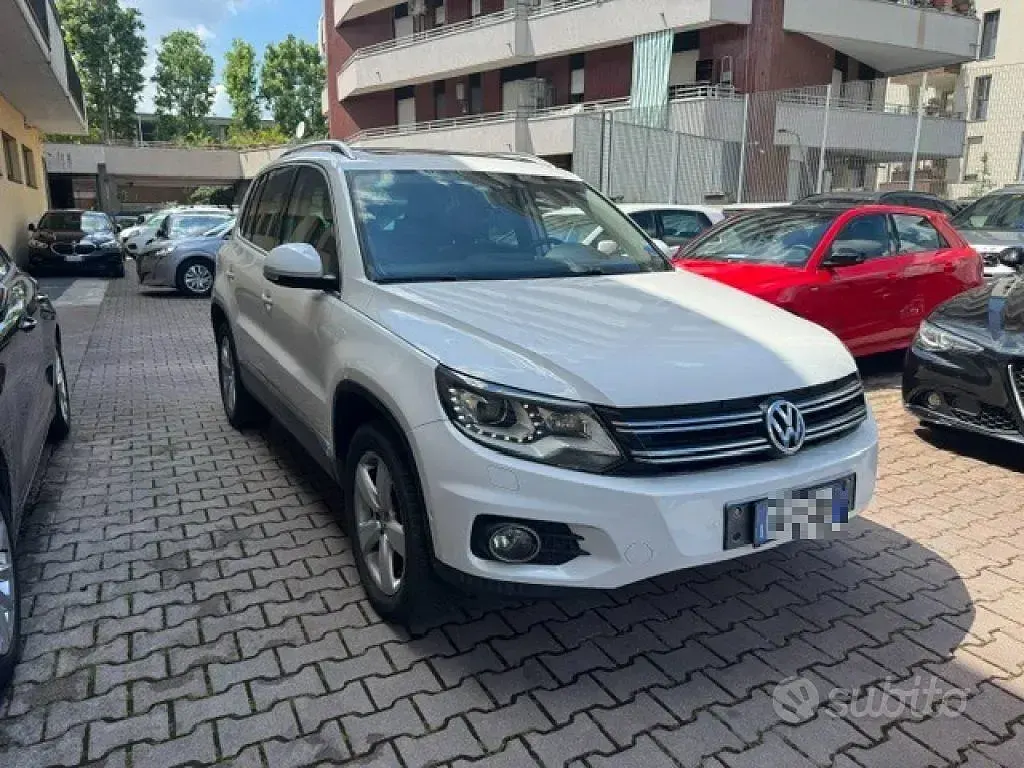 Usata VW Tiguan Sportline 140 CV (102 kW) 2012 Bianco SUV