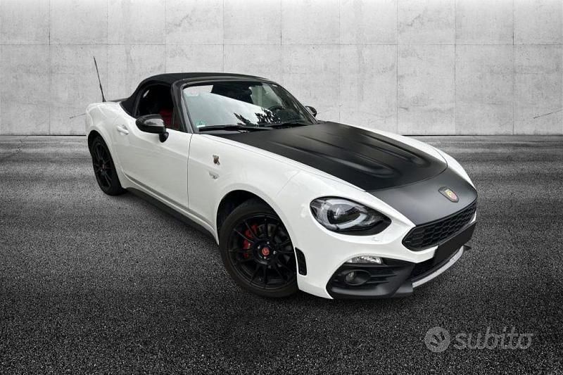 Usata Abarth 124 Spider Turismo 170 CV (125 kW) 2018 Bianco Cabrio