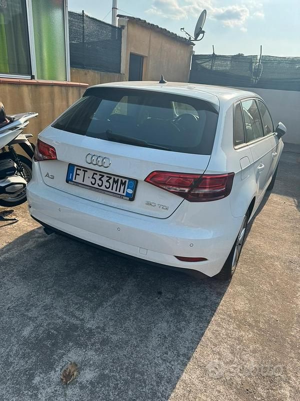 Usata Audi A3 2018 Bianco Berlina