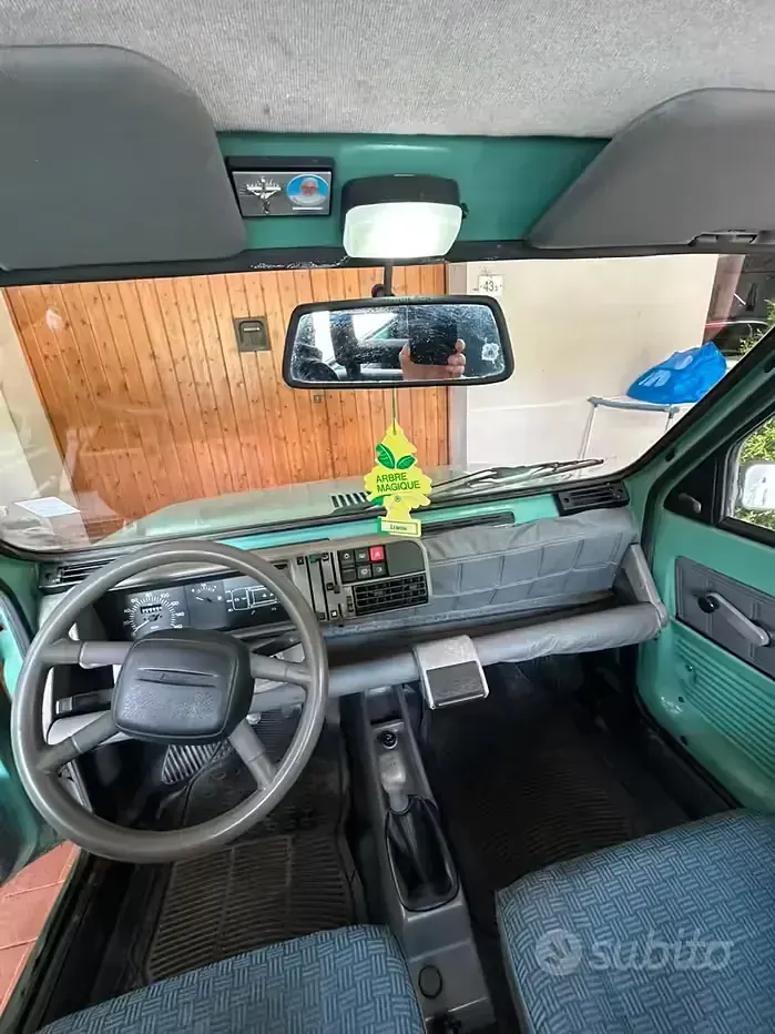 Usata Fiat Panda Young 39 CV (28 kW) 2000 Verde Utilitaria