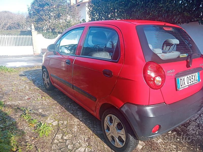 Usata Chevrolet Matiz 2009 Rosso Utilitaria