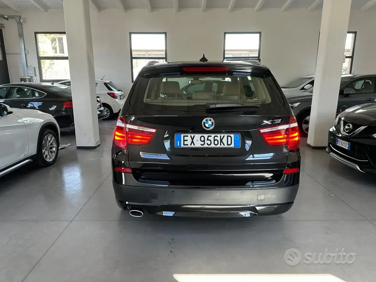 Usata BMW X3 190 CV (139 kW) 2014 Nero SUV