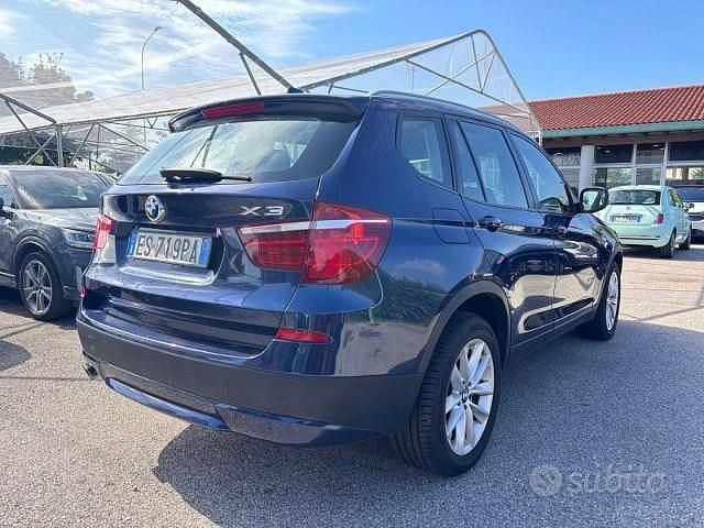 Usata BMW X3 184 CV (135 kW) 2013 Blu SUV