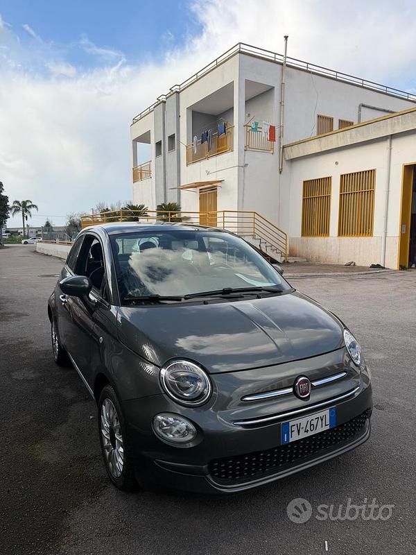 Usata Fiat 500 Lounge 69 CV (50 kW) 2019 Grigio Berlina