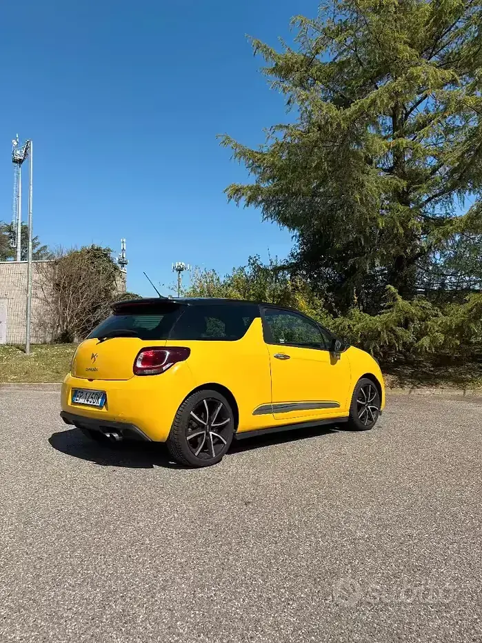 Usata Citroën DS3 Sport Chic 156 CV (114 kW) 2013 Giallo Utilitaria