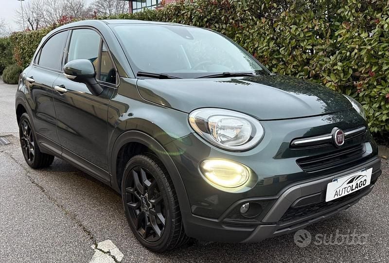 Usata Fiat 500X Cross 120 CV (88 kW) 2019 Verde SUV