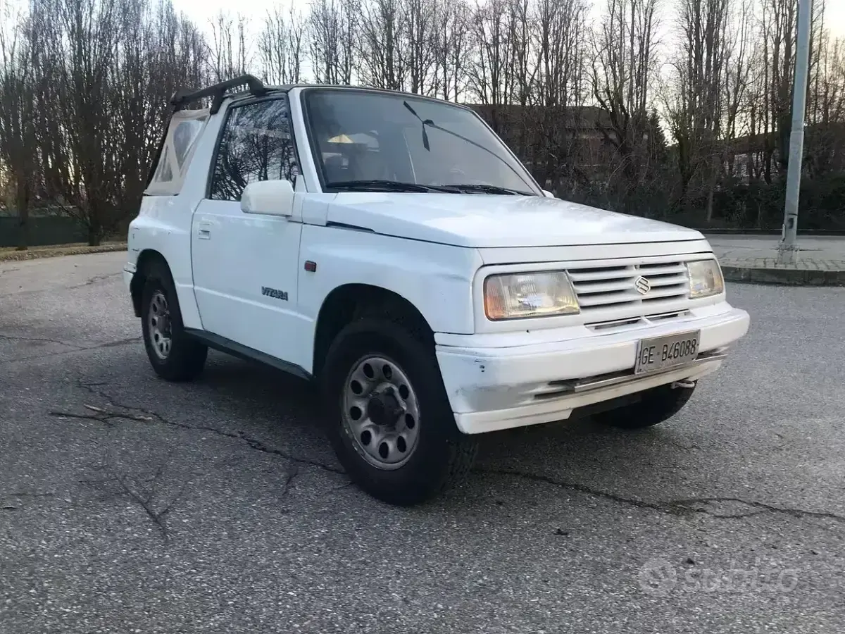 Usata Suzuki Vitara 75 CV (55 kW) 1989 Bianco SUV
