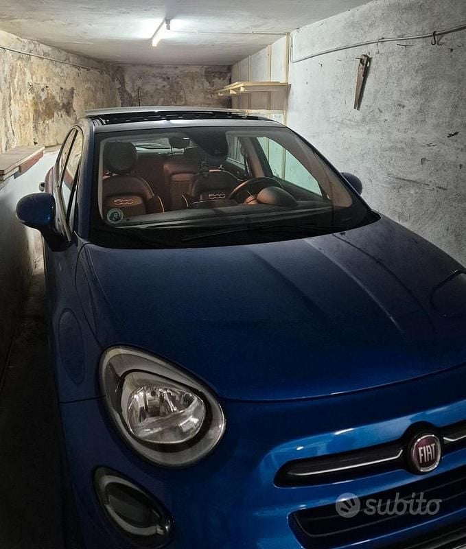 Usata Fiat 500X 95 CV (69 kW) 2020 Blu SUV