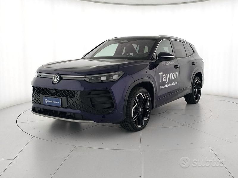 Usata VW Tayron R-line Plus 204 CV (150 kW) 2025 Ultraviolet metallizzato SUV