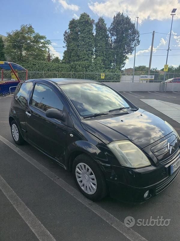 Usata Citroën C2 2008 Nero Utilitaria