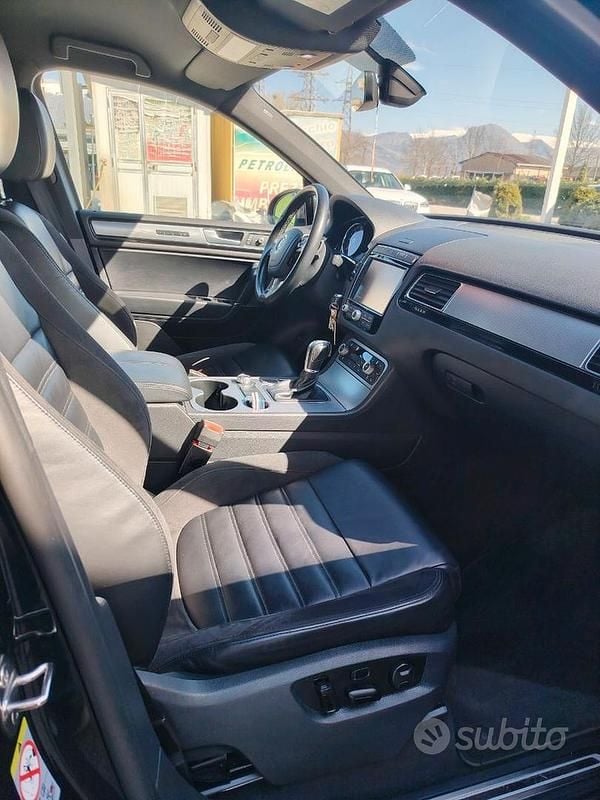 Usata VW Touareg Sportline 204 CV (150 kW) 2018 Nero SUV