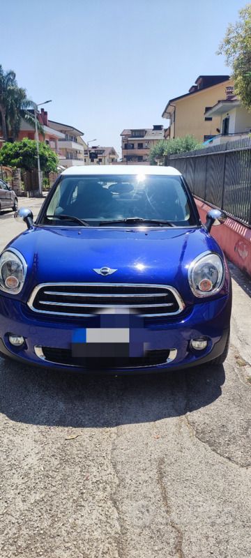 Usata Mini Paceman 122 CV (89 kW) 2013 Blu Utilitaria