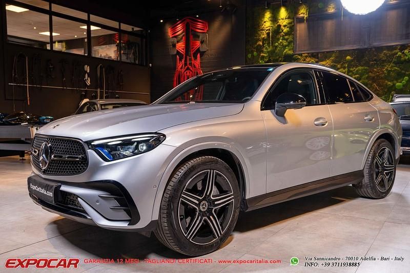 Usata Mercedes GLC220 AMG Line Premium 197 CV (144 kW) 2025 Argento Coupé