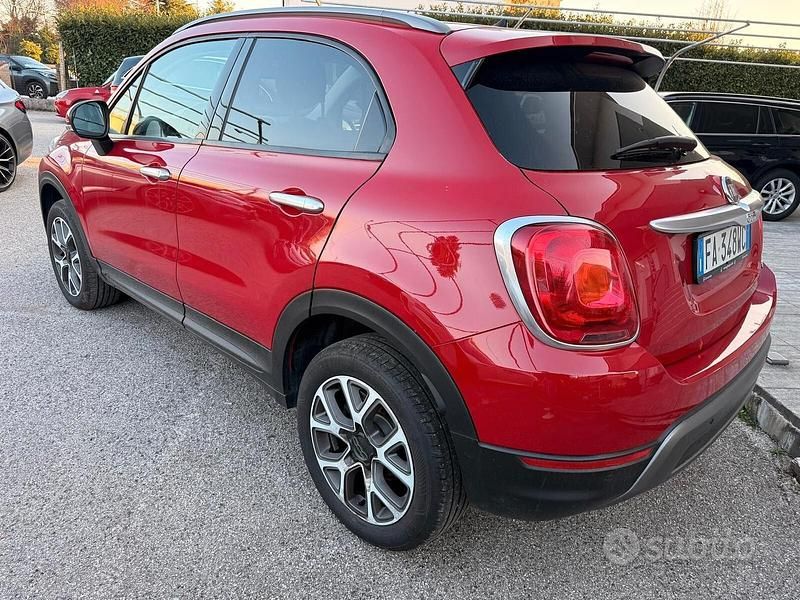 Usata Fiat 500X Cross Plus 140 CV (102 kW) 2015 Rosso SUV