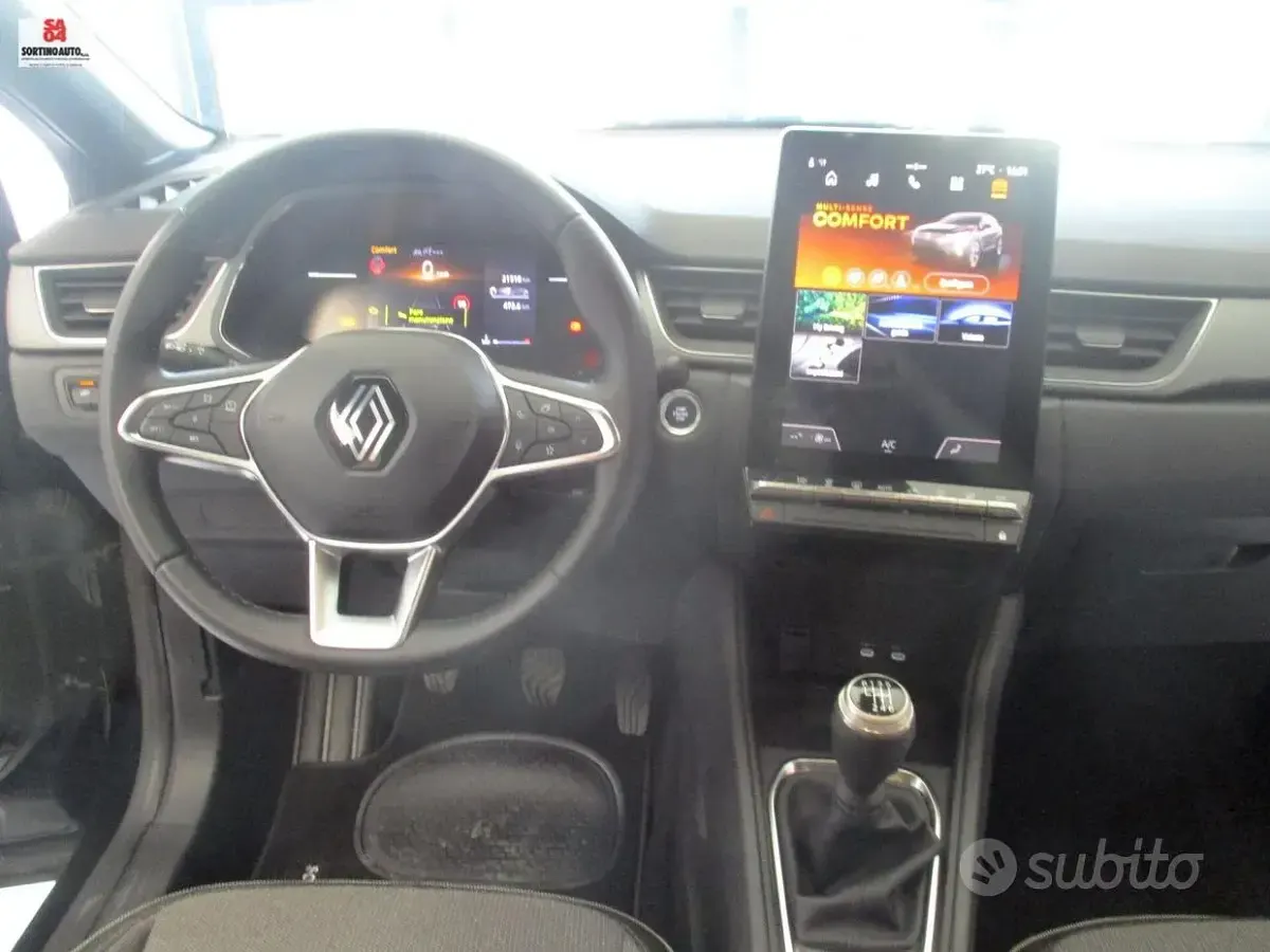 Usata Renault Captur Techno 91 CV (66 kW) 2025 Nero SUV
