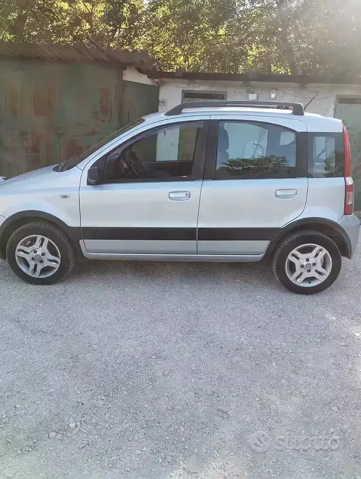 Usata Fiat Panda 77 CV (56 kW) 2008 Grigio Utilitaria