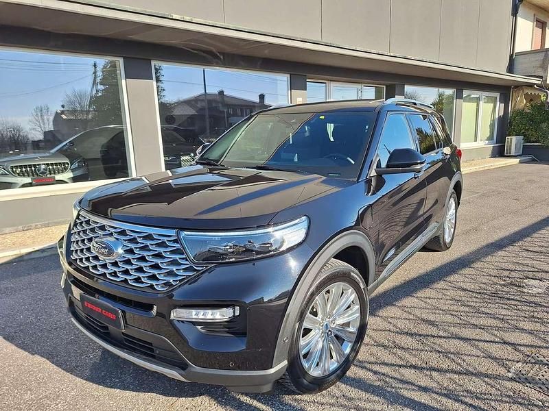 Nero Usata 2022 Ford Explorer Platinum SUV | 45.900 € (Buon prezzo) - Immagine 1/4