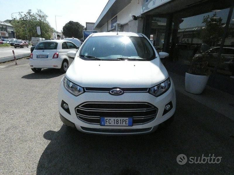 Usata Ford Ecosport 125 CV (91 kW) 2016 Bianco SUV