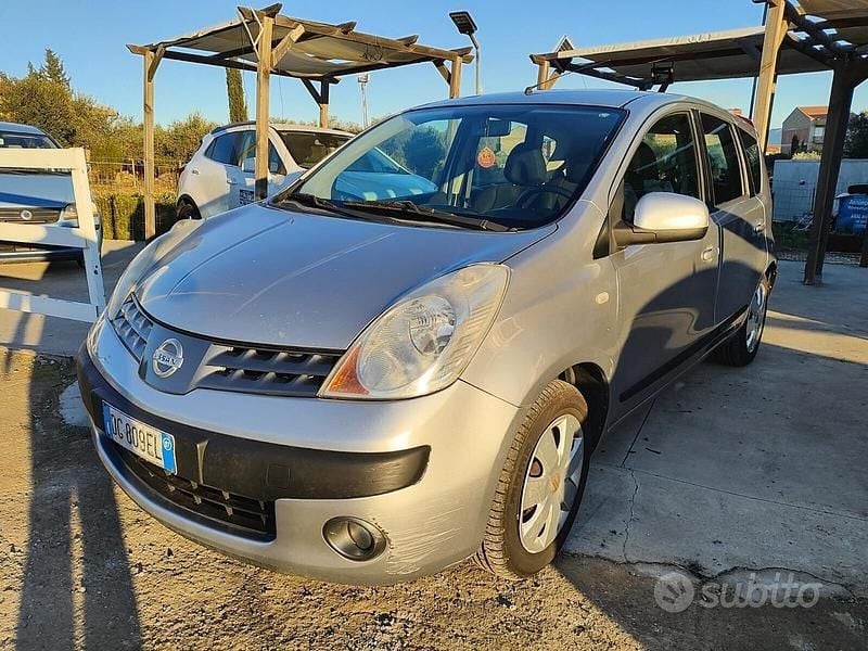 Usata Nissan Note 86 CV (63 kW) 2007 Grigio Monovolume