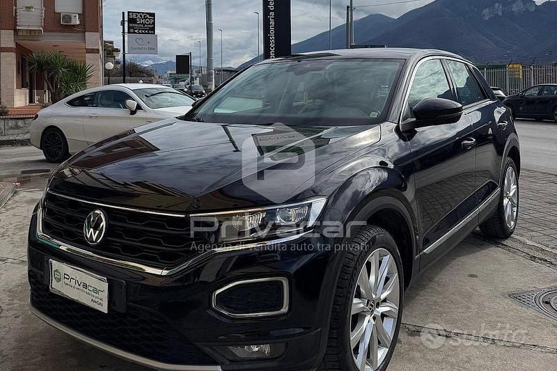 Usata VW T-Roc Advance 150 CV (110 kW) 2021 Nero SUV