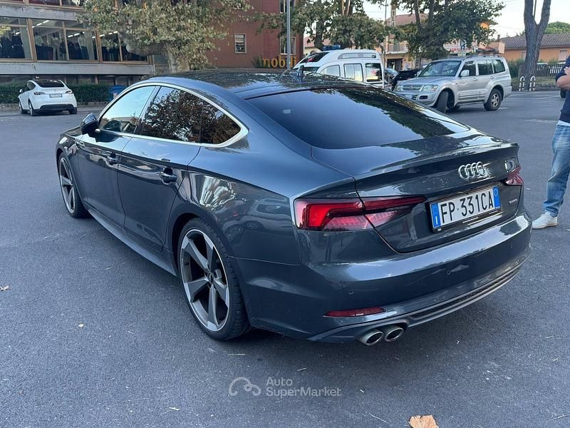 Usata Audi A5 Sportback S-Line 190 CV (139 kW) 2018 Gray Utilitaria