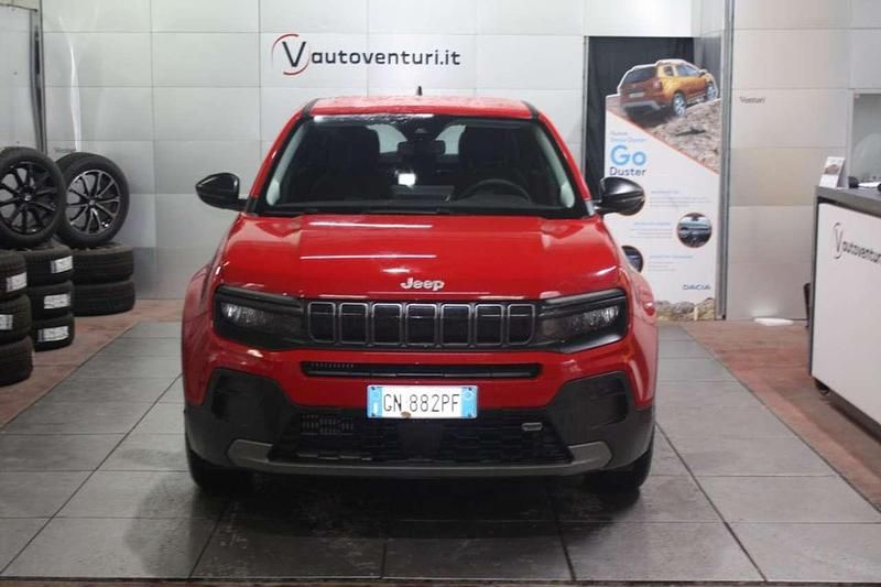 Usata Jeep Avenger Longitude 101 CV (74 kW) 2023 Rosso SUV